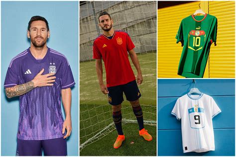 World Cup 2022World Cup 2022 jerseys unveiled - There are less than 100 ...