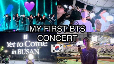 💜🇰🇷MY FIRST BTS CONCERT | ft #ZEPETO #btsBusan #bts - YouTube