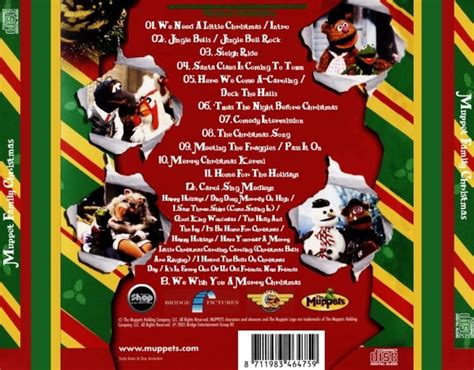 The Muppets - Muppet Family Christmas - Original Soundtrack (1987) CD