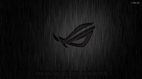 Download Asus Rog 4k Gaming Black Logo On Rain Wallpaper | Wallpapers.com