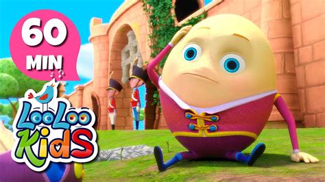 Humpty Dumpty - Great Nursery Rhymes for Children | LooLoo Kids - YouTube