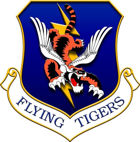 Factsheets : 23d Fighter Group - Flying Tigers | Art logo, Emblem logo ...