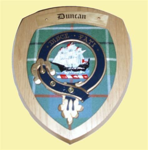 For Everything Genealogy - Duncan Ancient Clan Crest Tartan 7 x 8 ...