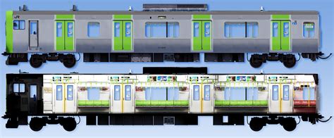 Japanese Train Head Interior Exterior Yamanote Line E235 Rigged 3D ...