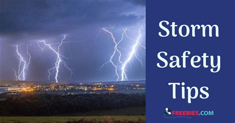 Thunderstorm Safety Tips - Freebies.com : The Best Other Free Samples ...