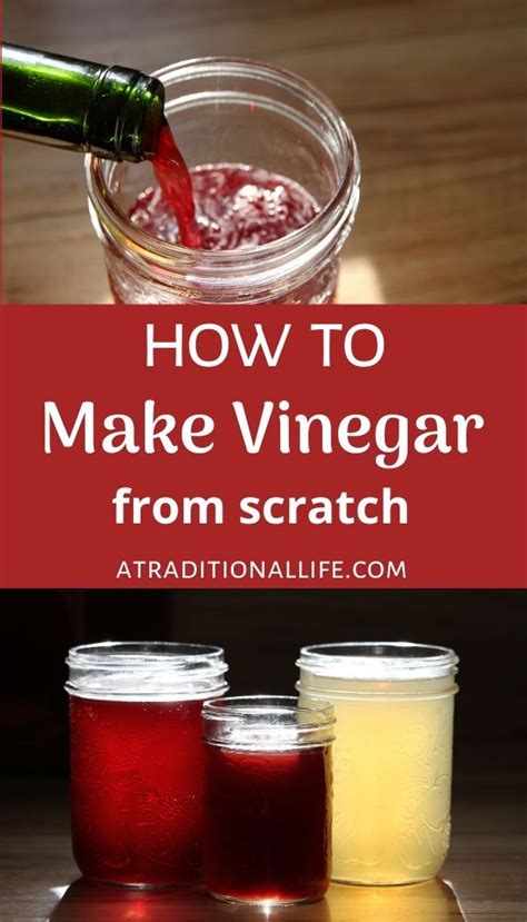 Discover the traditional skill of fermenting vinegar in your own home ...