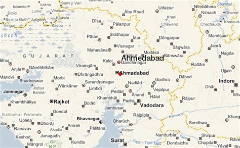 Ahmedabad Map - India