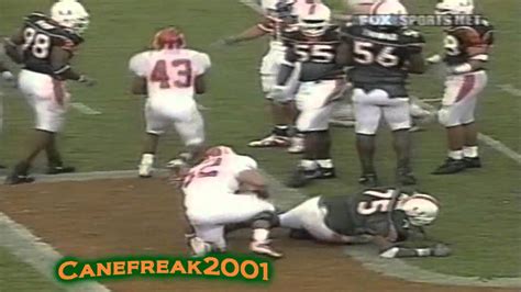 2001 Miami Hurricanes vs Rutgers Highlights - YouTube