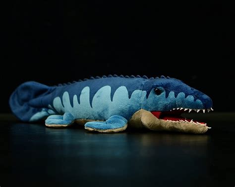 17.7 Realistic Mosasaurus Dinosaur Plush | Etsy