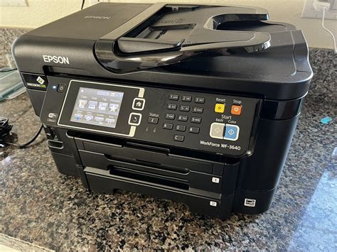 Epson WorkForce WF-3640 Inkjet All-In-One Working Condition 10343908161 ...