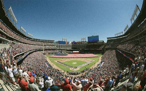 Goodbye to the Texas Rangers’ Roofless Ballpark, a.k.a. “the Surface of ...