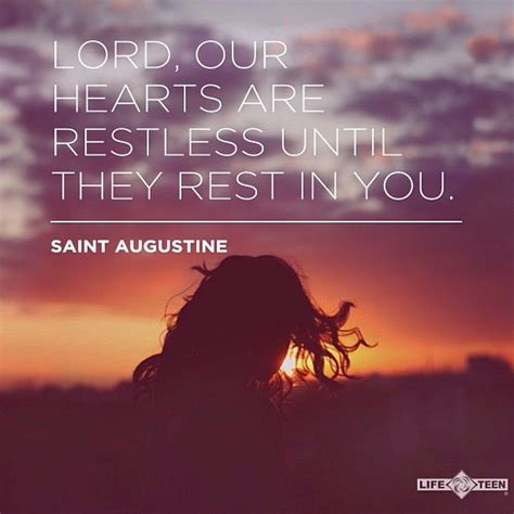 Augustine Quotes Restless Heart - ShortQuotes.cc