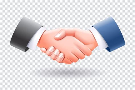 Business people handshake isolated vector illustration. 2090809 Vector ...