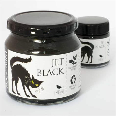 Jet Black 250ml - Rockpaint