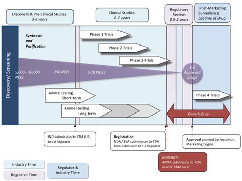 Drug Development Process Flowchart