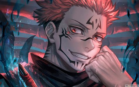 Jujutsu Kaisen - Sukuna Ryoumen 4K wallpaper download