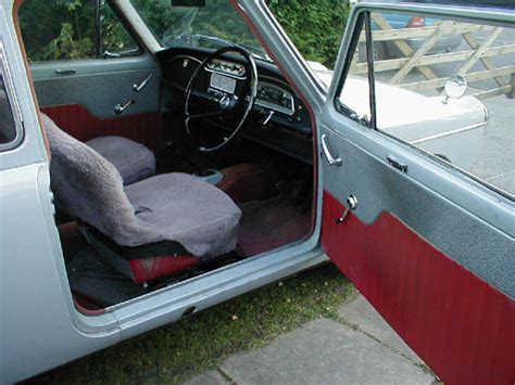 Austin A40 Farina Mk2 interior image at Classic Austin & Morris