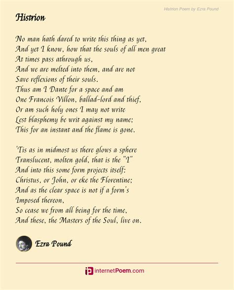 Quies poem – Ezra Pound poems – The Poetry Monster