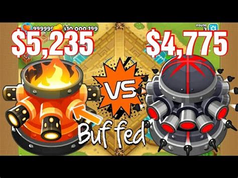 BTD6 Newly Buffed Ring Of Fire VS Overdrive Test! #btd6 - YouTube