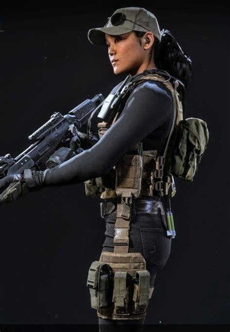 CoD 2019 | Military girl, Army girl, Girl with hat