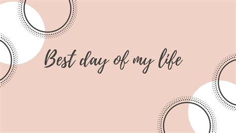 Week 15 – Best day of my Life - Melanie Sleeman