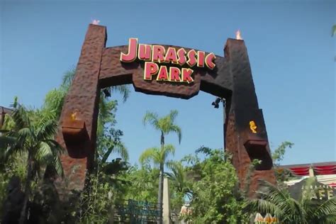 Jurassic park the ride at universal studios hollywood - themeloxa