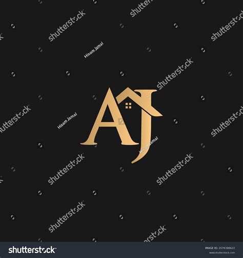 Aj Logo Vector Aj Home Vector Stock Vector (Royalty Free) 2078388622 ...