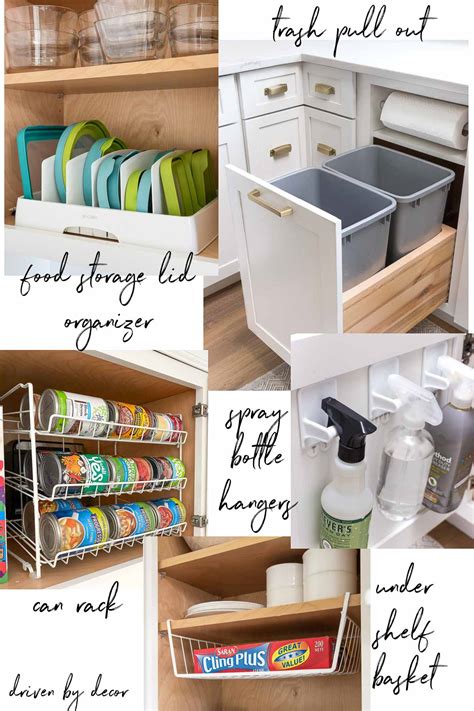 10 Kitchen Cabinet Organization Ideas - Driven by Decor