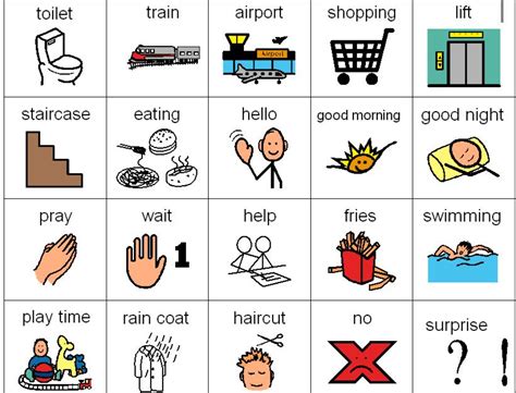 Free Printable Pecs Pictures Autism