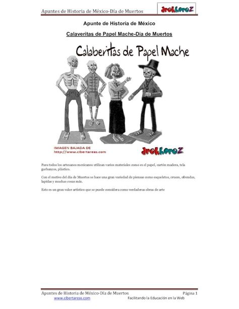 (PDF) Calaveritas de Papel Mache-Día de Muertos en PDF - DOKUMEN.TIPS