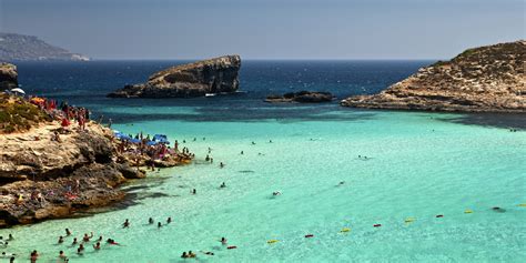 Comino Island In Malta Has A Blue Lagoon, And It's Kind Of Heaven