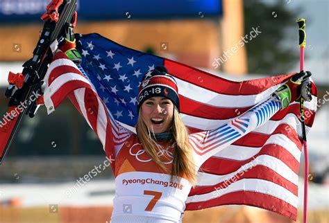 Gold Medal Winner Mikaela Shiffrin Usa Editorial Stock Photo - Stock ...