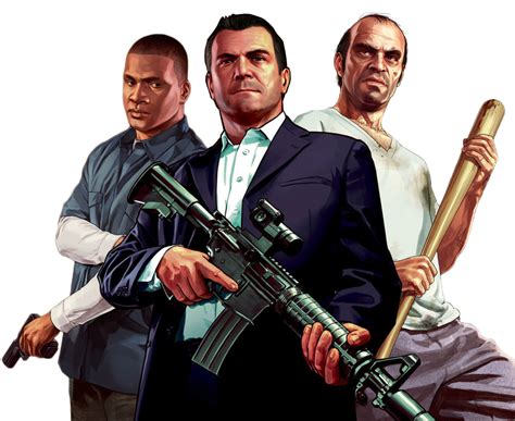 Michael, Trevor, and Franklin | PlayStation All-Stars FanFiction Royale ...