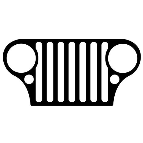 Jeep Grill Logo - LogoDix