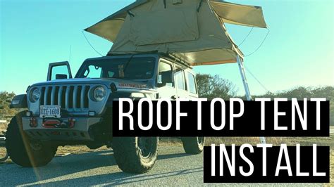 EASY Roof Top Tent Installation on Rhino Rack Pioneer Platform (watch ...