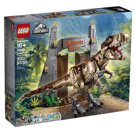 LEGO unveils its Jurassic Park T. Rex Rampage set