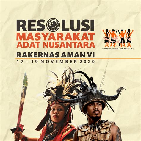 Aliansi Masyarakat Adat Nusantara - AMAN | RESOLUSI MASYARAKAT ADAT ...