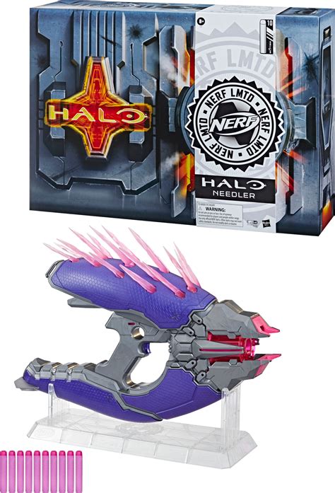 NERF LMTD Halo Needler Blaster With Light-Up Needles ...