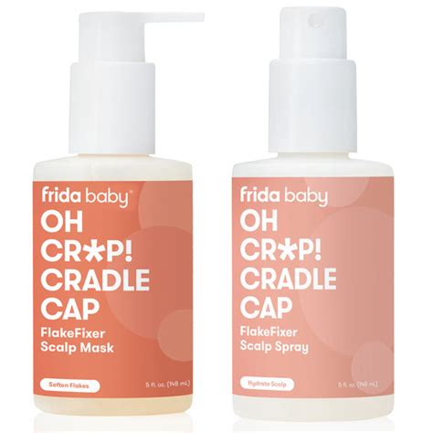 Oh Cr*p! Cradle Cap Flake Fixer Scalp Spray – Frida | The fuss stops here.