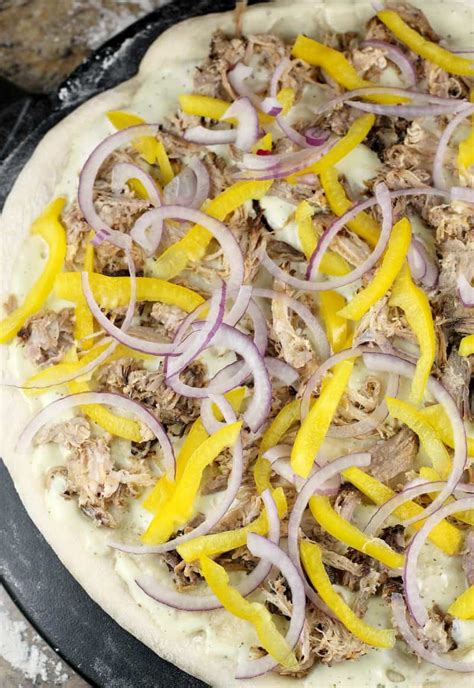 Texas BBQ Pizza · Erica's Recipes · slow cooker bbq pulled pork pizza