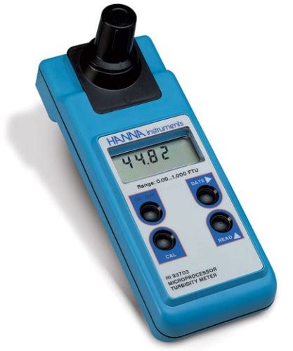 Hanna Instruments HI-93703 Portable Turbidity Meter - DelAgua Water Testing