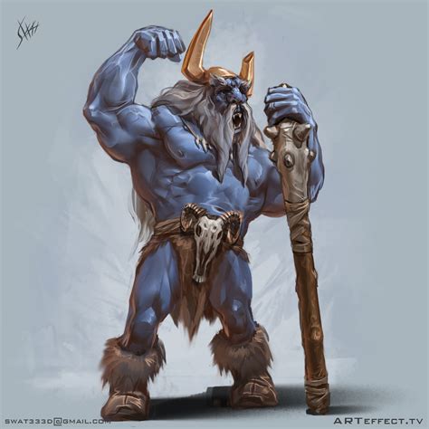 ArtStation - Jotun chief