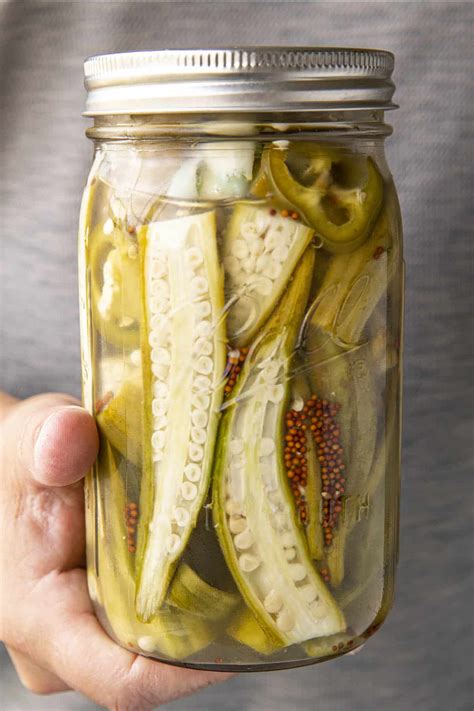 Quick Pickled Okra Recipe - Chili Pepper Madness