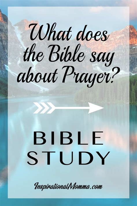 What Does the Bible Say About Prayer? - Inspirational Momma