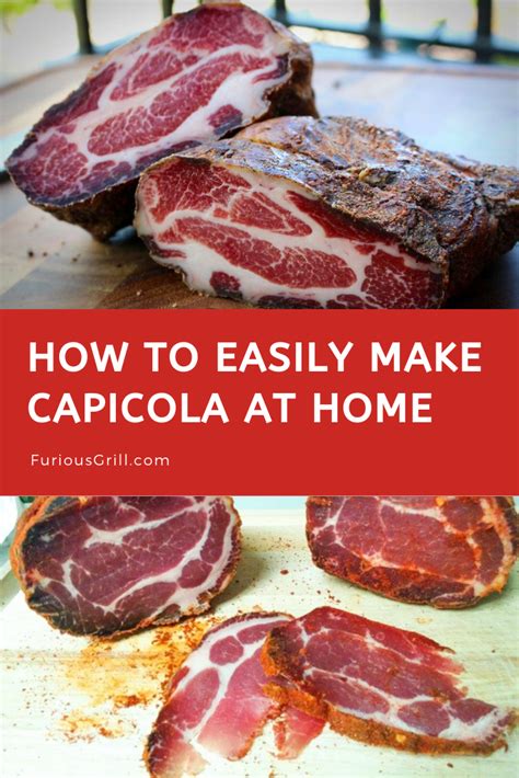 How to Make Capicola at Home | Step-by-Step Guide with Recipe | Cured ...