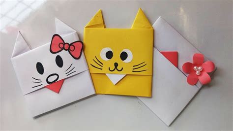 How to make a paper Envelope.Super Easy Origami Envelope Tutorial