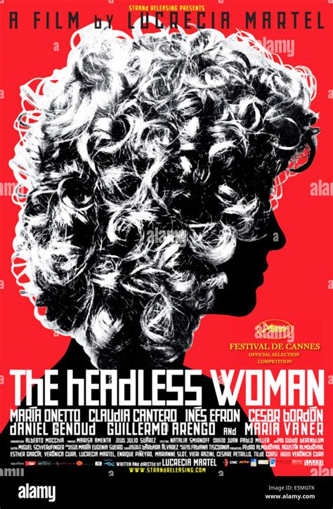 THE HEADLESS WOMAN, (aka LA MUJER SIN CABEZA), US poster art, Maria ...