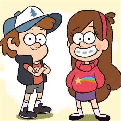 Dipper and Mabel Pines (Yes, as a duo character. Gravity Falls Hero ...