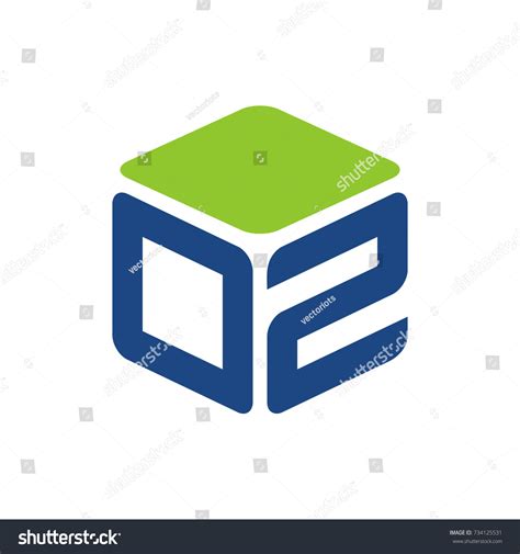 O2 Logo Initial Letter Design Template Stock Vector (Royalty Free ...