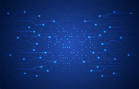 Blue Technology Background Vector Art, Icons, and Graphics for Free ...